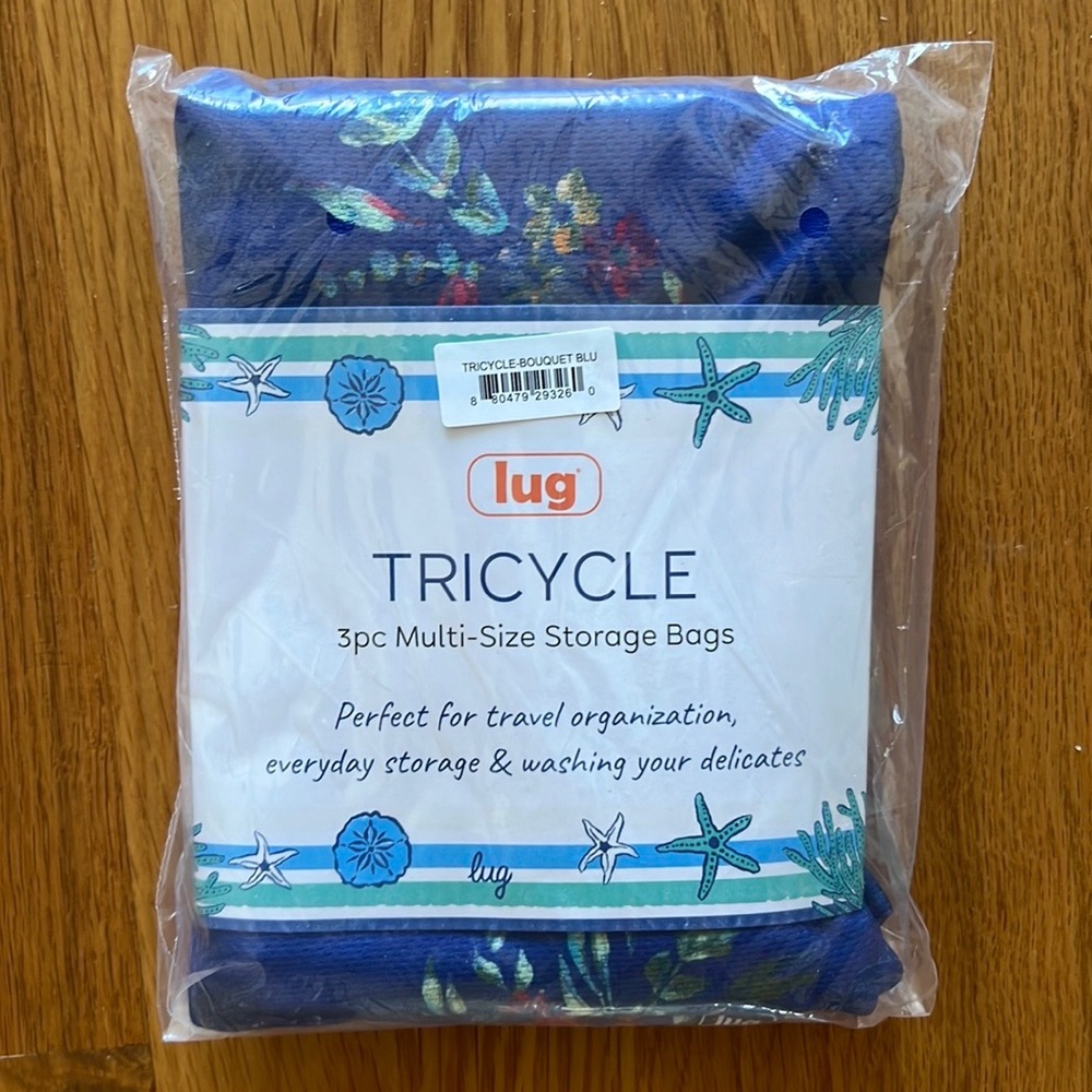 Lug Tricycle 3 piece Multi-Storage Bags